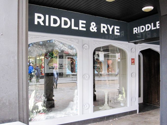 Riddle and Rye - Exeter
